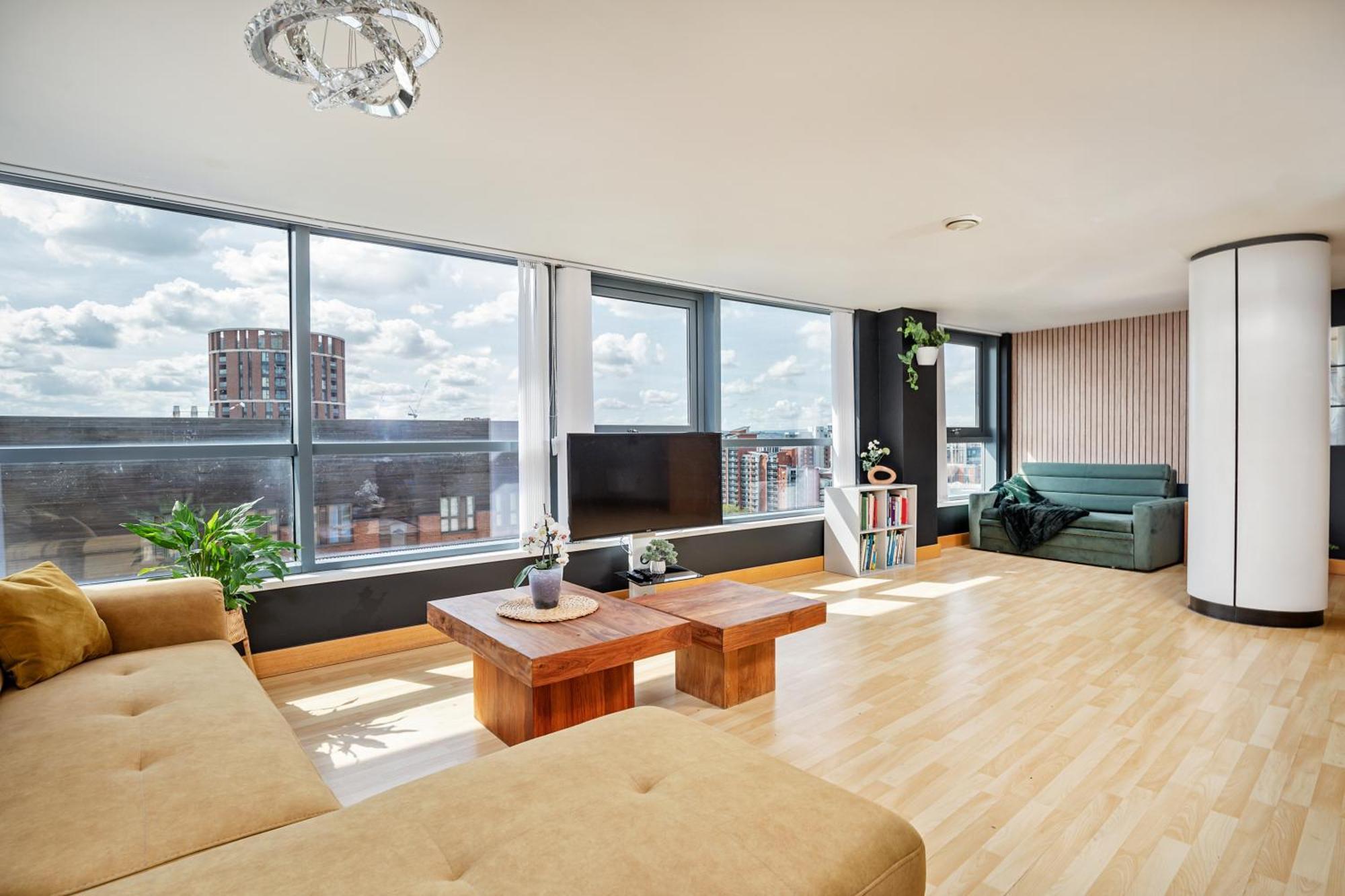 Large Central Penthouse In Leeds Leeds  Kültér fotó