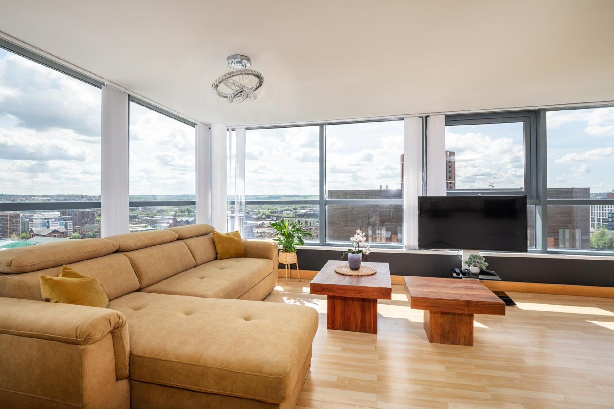 Large Central Penthouse In Leeds Leeds  Kültér fotó